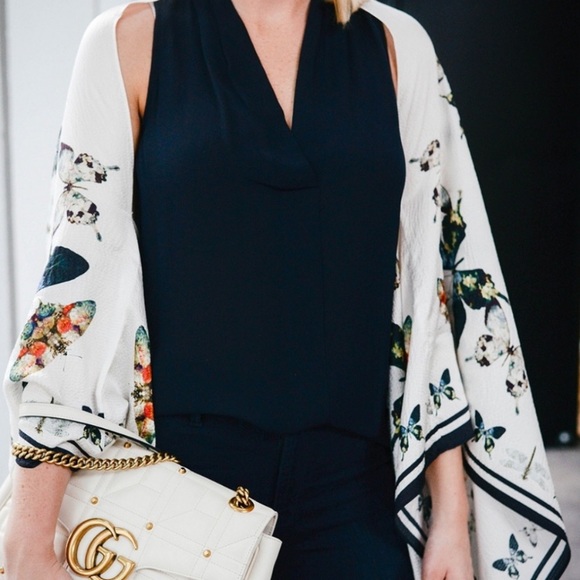 Ted Baker Butterfly Cape Scarf - Picture 2 of 3